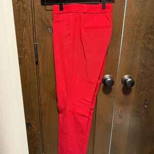 Banana Republic Bold Red Dress Pants